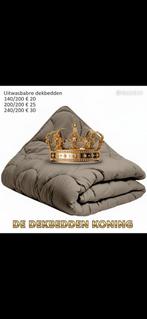 Grote partijen uitwasbare dekbedden en overige bedtextiel, Eenpersoons, Wit, Nieuw, Ophalen of Verzenden