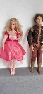 barbie   genieve     dansend prinses met haar prins, Ophalen of Verzenden, Barbie