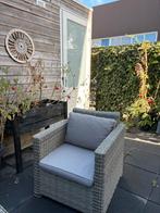 Loungeset, Ophalen, 4 zitplaatsen, Kunststof, Gebruikt