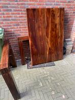 Houten tafel 160x95 - Gratis af te halen!, Ophalen, Gebruikt, 50 tot 100 cm, 150 tot 200 cm