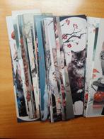 200 kartonnen boekenleggers katten, Verzenden, Nieuw, Materiaal