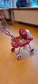 Poppenwagen met pop, Ophalen, Gebruikt, Babypop