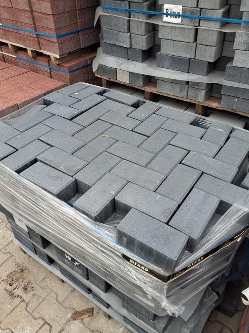 Betonklinkers Antraciet - 37m² Topkwaliteit | €14,50 p/m², Tuin en Terras, Tegels en Klinkers, Zo goed als nieuw, Klinkers, Beton