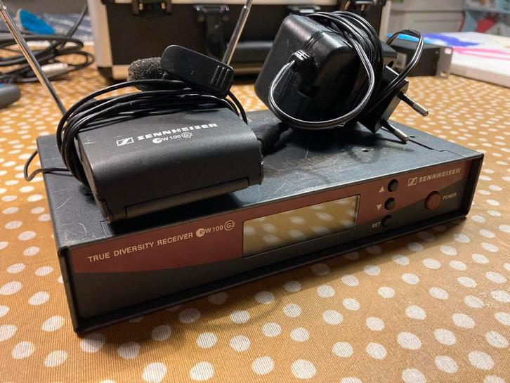 Sennheiser EW100 G2 draadloze microfoon, Muziek en Instrumenten, Microfoons, Gebruikt, Draadloos, Ophalen of Verzenden
