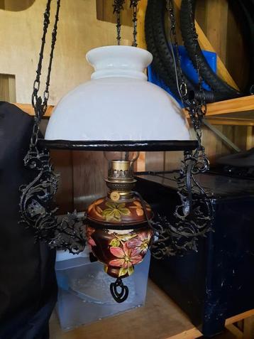 Hanglamp Petroleum (op electriciteit!) beschikbaar voor biedingen
