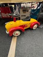 Stoere Vintage Loopauto met Vlammen, Ophalen of Verzenden, Zo goed als nieuw, Loopvoertuig