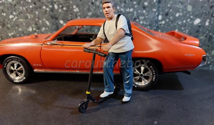 Diorama figuur 18 series 2 - #1 AD498 1:18, Hobby en Vrije tijd, Modelauto's | 1:18, Nieuw, Auto, Overige merken, Verzenden