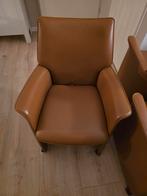 Leolux Tamarinde Design plus eetkamerstoelen 4 stuks, Huis en Inrichting, Fauteuils, Ophalen, Minder dan 75 cm, Leer, Zo goed als nieuw
