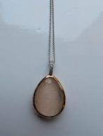 Ti Sento ketting met hanger., Sieraden, Tassen en Uiterlijk, Kettingen, Met hanger, Ophalen of Verzenden, Zo goed als nieuw, Zilver