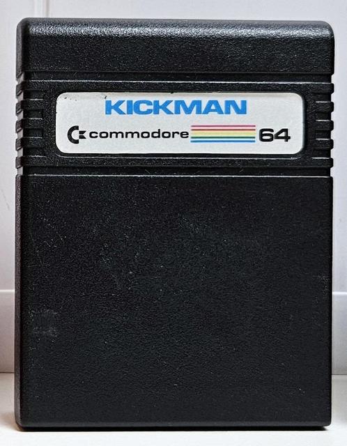 Commodore 64 Kickman Game Cartridge Werkend Getest, Computers en Software, Vintage Computers, Ophalen of Verzenden