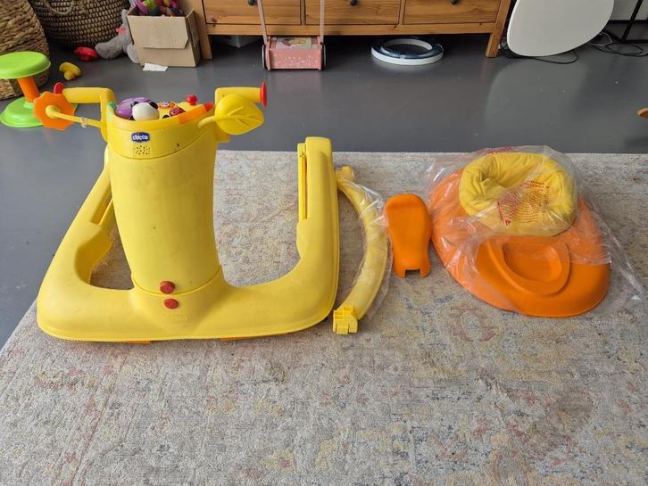 3 in 1 looprek loopfiets loopzitje, Diversen, Looprekken, Gebruikt, Ophalen