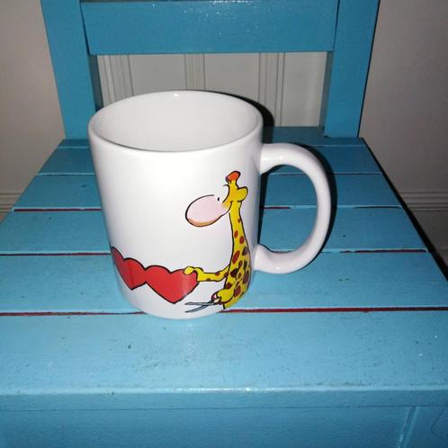 Mokken met leuke afbeeldingen 6 stuks, Huis en Inrichting, Keuken | Servies, Gebruikt, Kop(pen) en/of Schotel(s), Overige stijlen