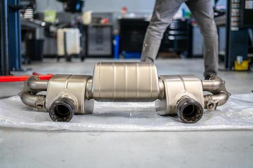 Akrapovic Titanium uitlaatsysteem - Cayman 718 GT4 20-23, Auto diversen, Tuning en Styling, Ophalen of Verzenden