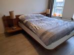 Hülsta Mioletto elektrisch verstelbaar bed en kledingkast, Huis en Inrichting, Ophalen, Verstelbaar, Bruin, 140 cm