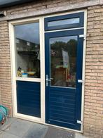 Kozijn met raam en dichte onderzijde, Doe-het-zelf en Verbouw, Kozijnen en Schuifpuien, Kunststof, Gebruikt, Raamkozijn, Ophalen