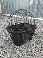 Rieten hondenfietsmand Duvo+ voor achterop bagagedragen, Fietsen en Brommers, Fietsaccessoires | Fietsmanden, Ophalen of Verzenden