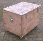 Flightcase op wielen, 70 x 50 x 45 cm (18mm), Gebruikt, Diy, Nb, Nb