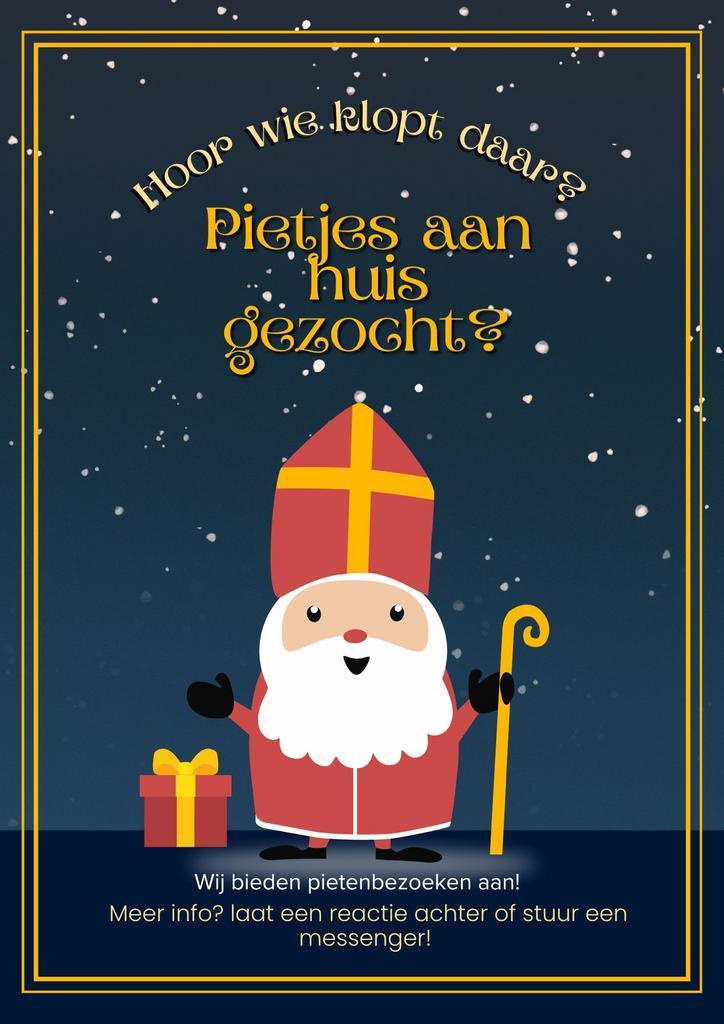PIETJES AAN HUIS!, Diversen, Sinterklaas, Zo goed als nieuw, Ophalen of Verzenden