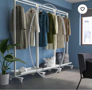 IKEA MITTZON Kledingrek heel stevig! Wit NIEUW beschikbaar voor biedingen