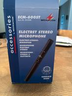 Monacor ECM-600ST Stereo Microfoon - Nieuw 2 stuks, Ophalen of Verzenden, Nieuw, Audio