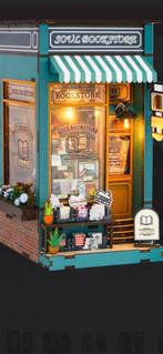 Book nook miniatuur bouwpakket Boekwinkeltje, Ophalen of Verzenden