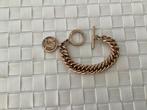 Armband met munt essentials, Sieraden, Tassen en Uiterlijk, Armbanden, Ophalen of Verzenden, Zo goed als nieuw, Goud
