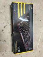 Corsair K68 mechanisch toetsenbord (red switches), Bedraad, Gaming toetsenbord, Ophalen of Verzenden, Zo goed als nieuw