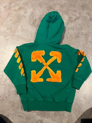 Off-White sweater met capuchon maat 104 origineel zgan beschikbaar voor biedingen