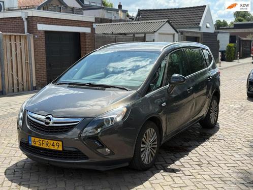 Opel Zafira Tourer 1.4 Design Edition 7 PERSOONS NAP, Auto diversen, Schadeauto's, Opel, Handgeschakeld, LPG, MPV, Zilver of Grijs