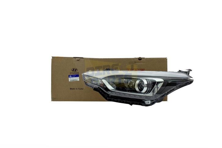 Hyundai i20 koplamp Rechts (5-drs) (projector type) Originee, Auto-onderdelen, Verlichting, Hyundai, Nieuw, Verzenden