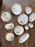 Brocante servies, Ophalen