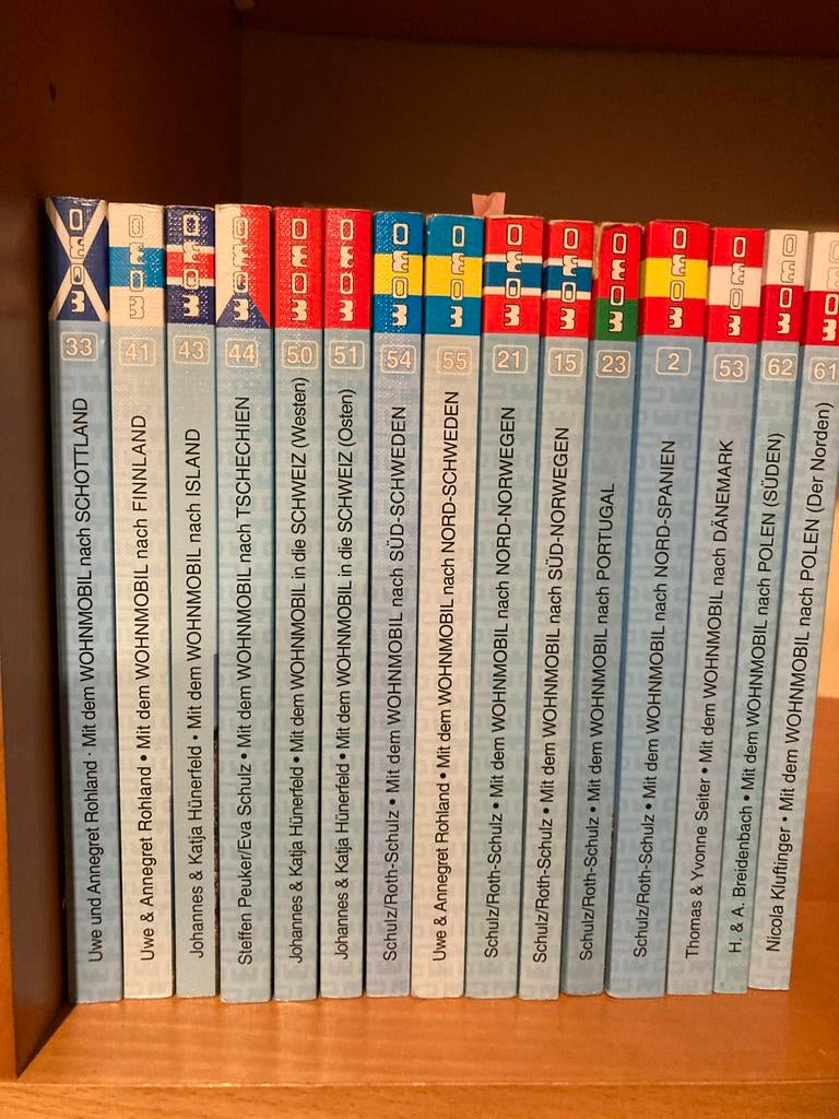 Reisgidsen Mit dem Wohnmobil naar diverse bestemmingen, Ophalen of Verzenden, Gelezen, Taal en Reizen