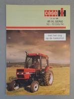 Tractor folder Case IH 85 XL serie International, Boeken, Folder, Ophalen of Verzenden, Zo goed als nieuw