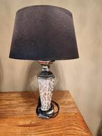 Twee mooie Dressoir lampjes zwarte kap, Huis en Inrichting, Lampen | Wandlampen, Ophalen of Verzenden, Zo goed als nieuw