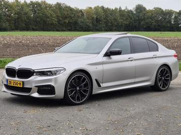 Bmw 5-serie 530i High Ex. Ed. M-line |360| Pano| luxe leer  beschikbaar voor biedingen