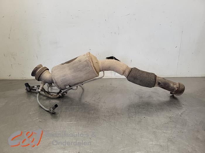 Katalysator van een Mercedes Vito, Auto-onderdelen, Uitlaatsystemen, Mercedes-Benz, Gebruikt, 3 maanden garantie, Ophalen of Verzenden