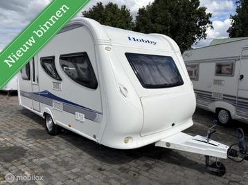 Hobby 455 UF La vita bionda Voortent, Mover, Fietsenrek beschikbaar voor biedingen