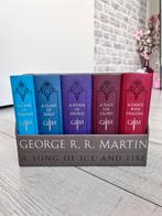 Game of thrones boeken, leren kaften Engels talig, Boeken, George R.R Martin, Zo goed als nieuw, Ophalen