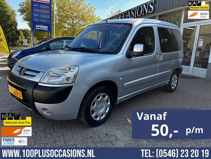Peugeot Partner MPV 1.4 XT. NW APK|GROTE BEURT|AIRCO|NETTE A, Auto's, Peugeot, Bedrijf, Te koop, Partner, ABS, Airbags, Airconditioning