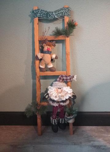 Leuke kerstladder te koop beschikbaar voor biedingen
