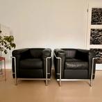 Cassina Le Corbusier LC2 Fauteuil - Perfecte Staat!, Huis en Inrichting, Fauteuils, Ophalen, Zo goed als nieuw, 50 tot 75 cm, Leer
