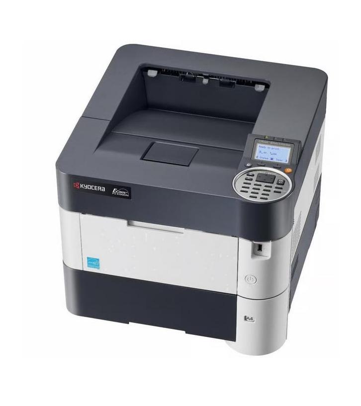 Kyocera Ecosys FS-4100DN + Extra Cartridge, Computers en Software, Printers, Gebruikt, Printer, Laserprinter, Zwart-en-wit printen
