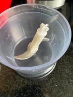 Mengbakje + mes, Minder dan 1 liter, Ophalen of Verzenden, Gebruikt, 1 snelheid