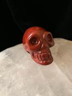 Jaspis schedel skull vertrouwen aarden beschermt inzicht TIP, Ophalen of Verzenden, Nieuw
