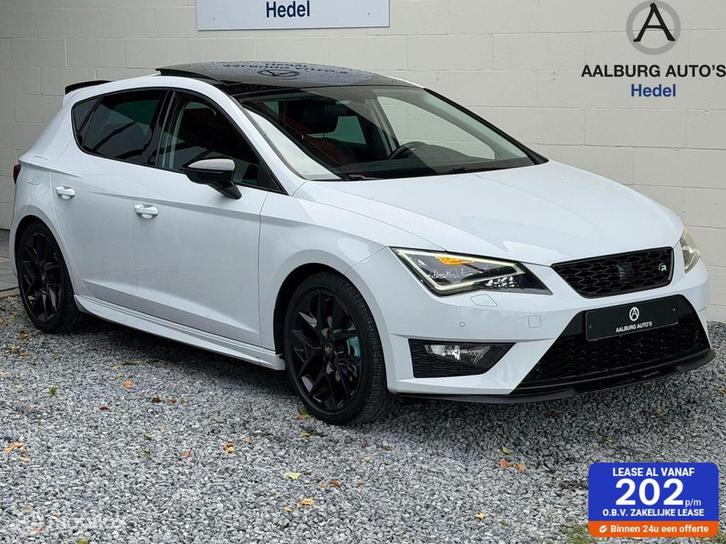 SEAT Leon 1.4 TSI FR 2016 150PK Pano CarPlay Android Riem VV, Auto's, Seat, Bedrijf, Te koop, Leon, ABS, Airbags, Airconditioning