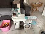Keukentje met wasmachine en strijkplank, Kinderen en Baby's, Speelgoed | Speelkeukens, Ophalen, Gebruikt, Kunststof, Speelkeuken