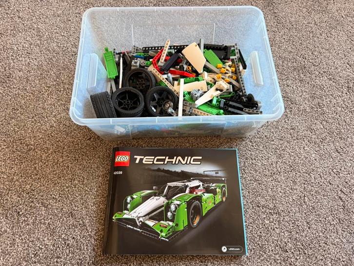 LEGO 42039 Technic 24-uur racewagen, Kinderen en Baby's, Speelgoed | Duplo en Lego, Zo goed als nieuw, Lego, Complete set, Ophalen