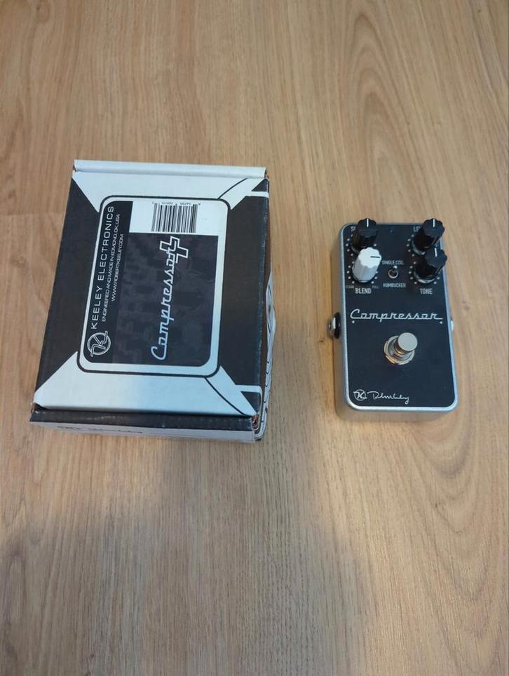 Keeley Compressor Plus pedaal, Muziek en Instrumenten, Effecten, Zo goed als nieuw, Compressor, Ophalen of Verzenden