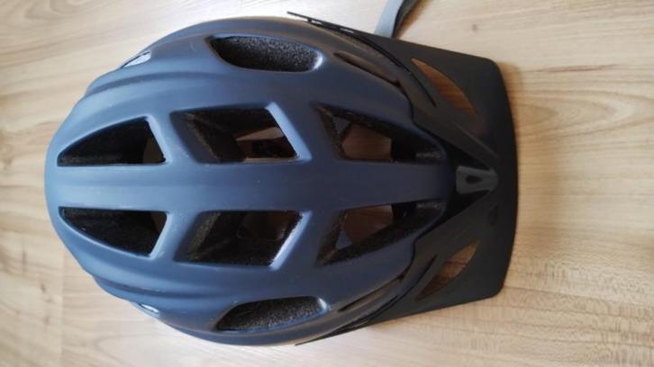 helm fietshelm mat blauw nieuw met reflector, Motoren, Kleding | Motorhelmen, Overige merken, Tweedehands, Ophalen of Verzenden