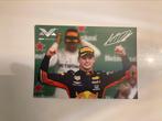 Max Verstappen fotokaart met handtekening, Verzamelen, Automerken, Motoren en Formule 1, Ophalen of Verzenden, Nieuw, Formule 1